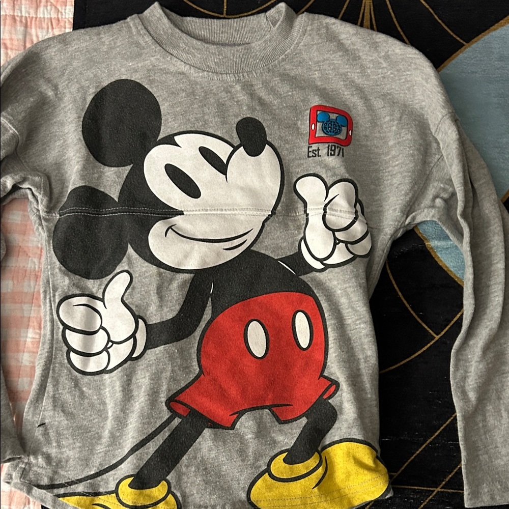 Disney Mickey Mouse Pluto kids spirit jersey size 4 NWOT